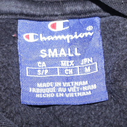 Mens UK Size S Champion Black Pullover Hoodie