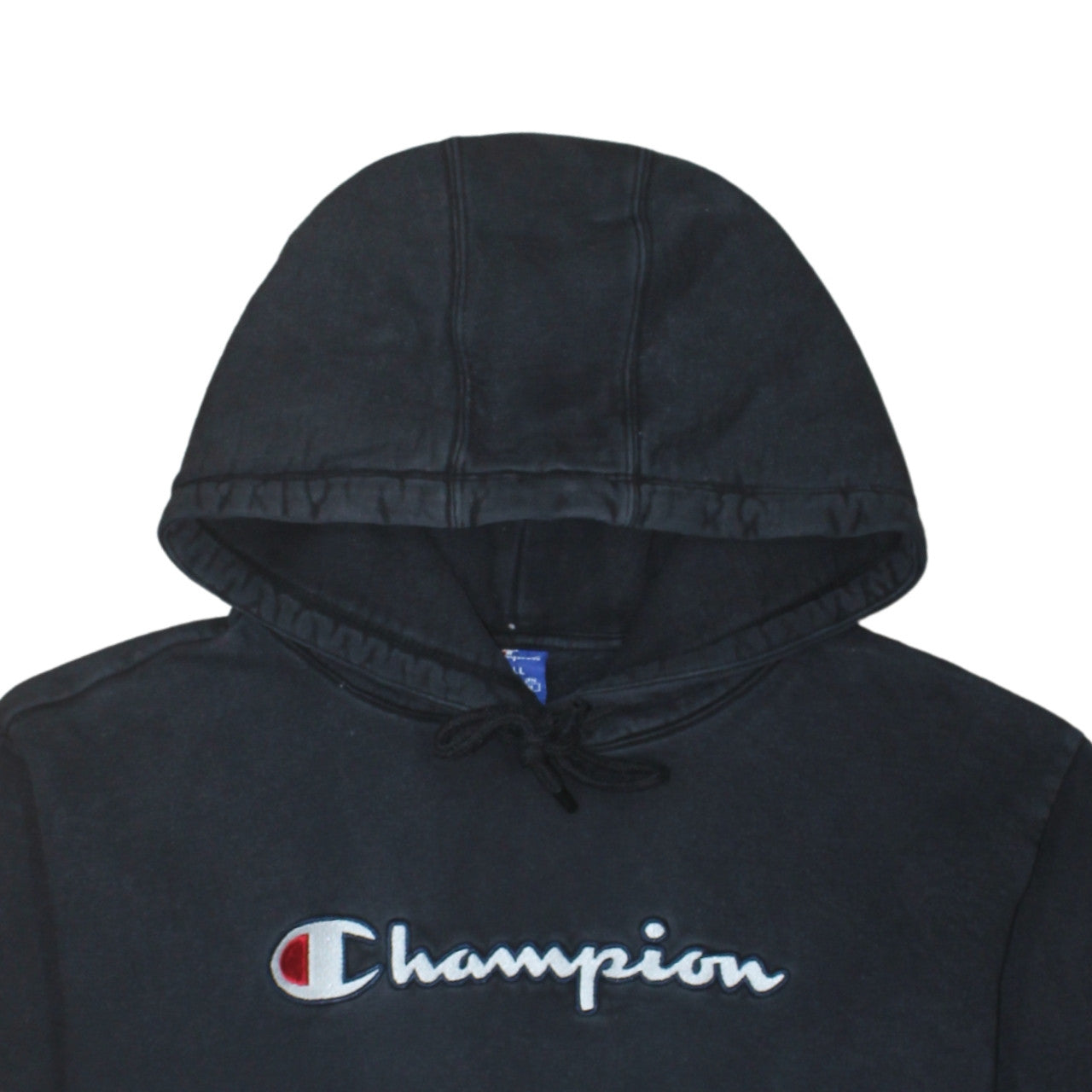 Mens UK Size S Champion Black Pullover Hoodie
