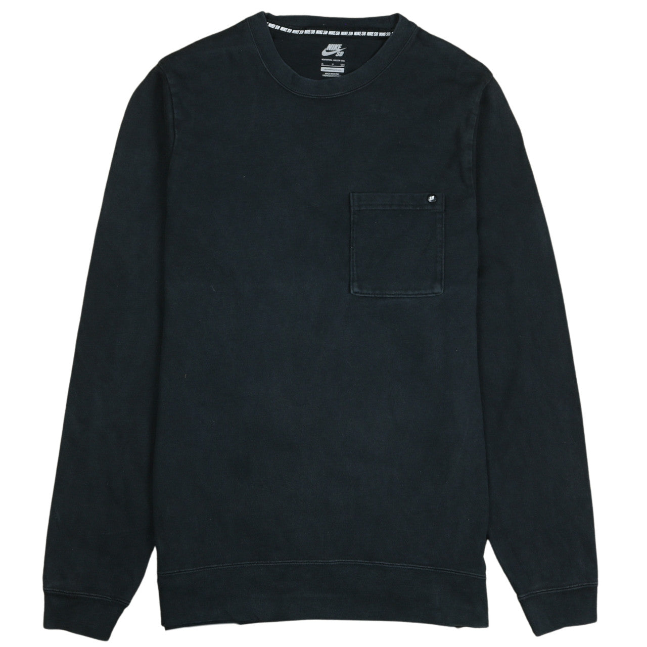 Mens UK Size S Nike Black Pullover Sweatshirt