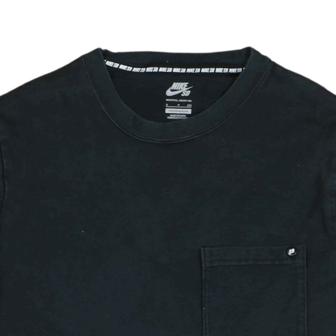Mens UK Size S Nike Black Pullover Sweatshirt