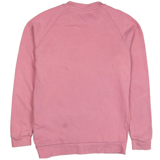 Womens UK Size S adidas Pink Pullover Sweatshirt