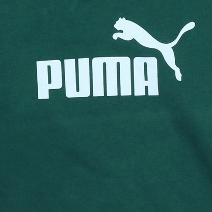 Womens UK Size XS PUMA Green Pullover Hoodie