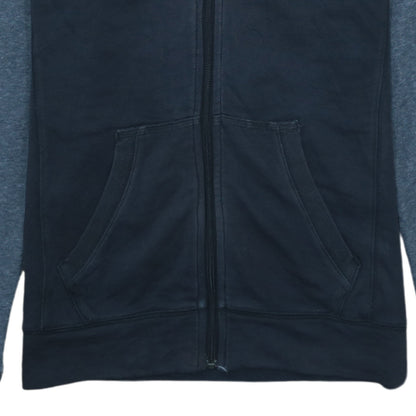 Mens UK Size XS adidas Blue Full Zip Hoodie