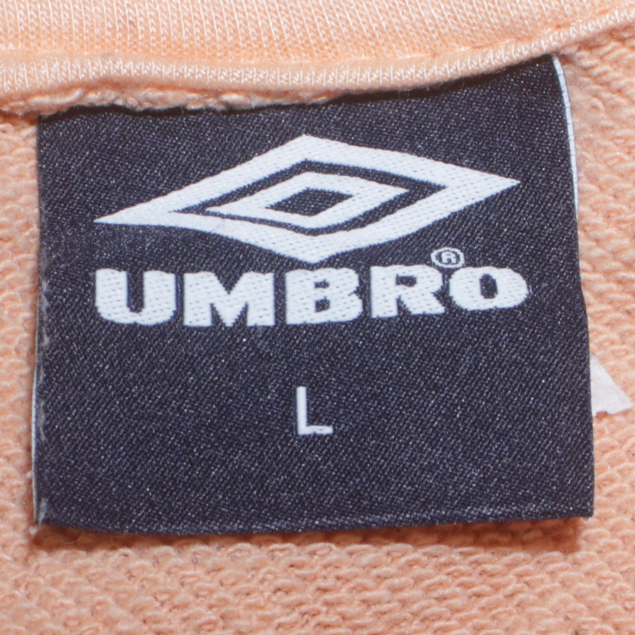Womens UK Size L Umbro Orange Pullover Hoodie