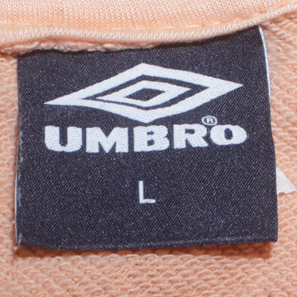 Womens UK Size L Umbro Orange Pullover Hoodie