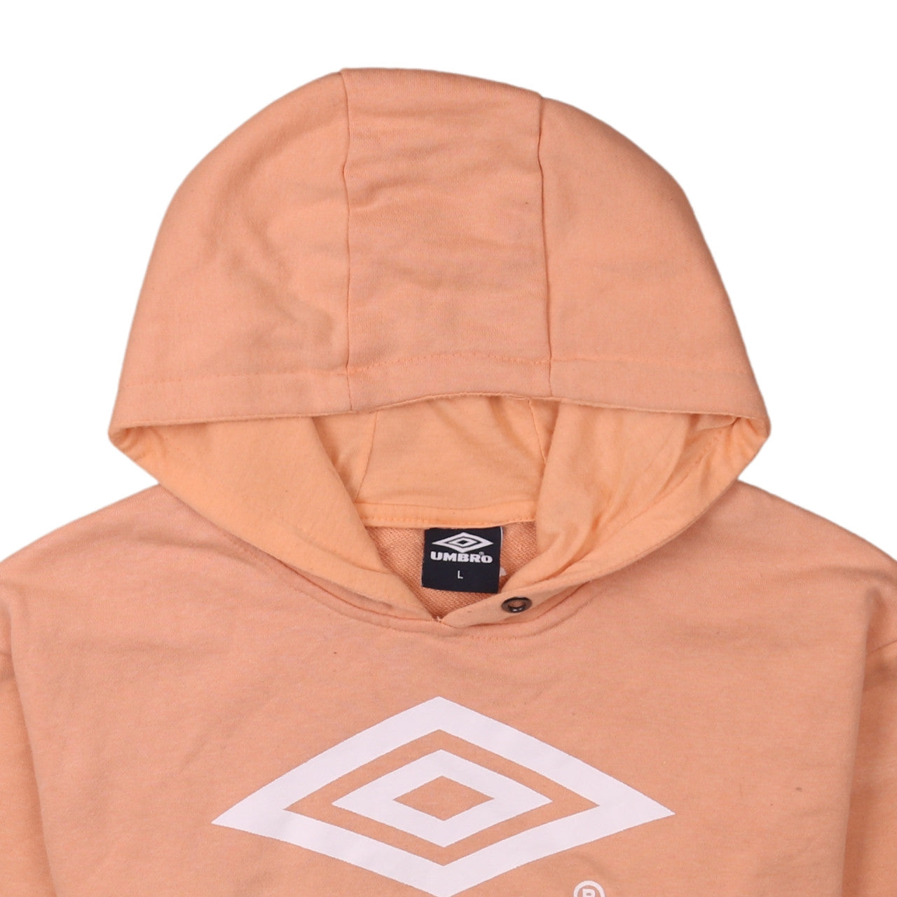 Womens UK Size L Umbro Orange Pullover Hoodie