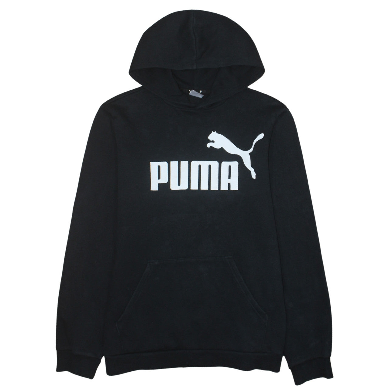 Boys UK Size 15-16 Years PUMA Black Pullover Hoodie