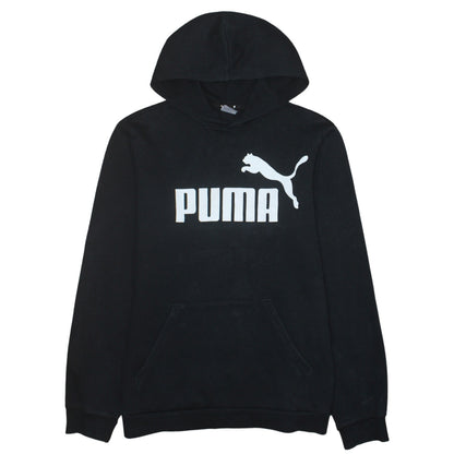 Boys UK Size 15-16 Years PUMA Black Pullover Hoodie