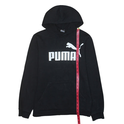 Boys UK Size 15-16 Years PUMA Black Pullover Hoodie