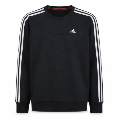 Mens UK Size M adidas Black Pullover Sweatshirt