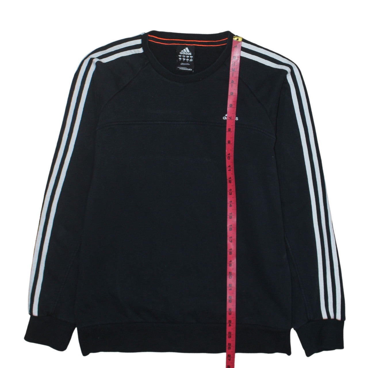 Mens UK Size M adidas Black Pullover Sweatshirt