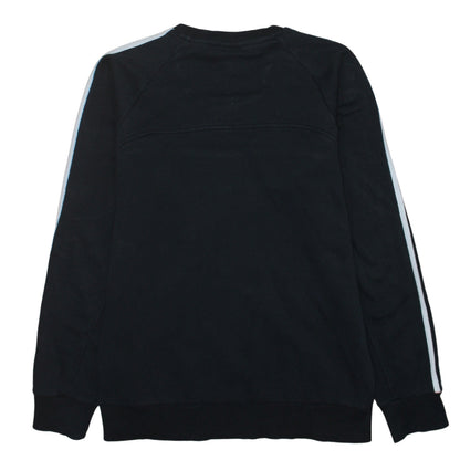 Mens UK Size M adidas Black Pullover Sweatshirt