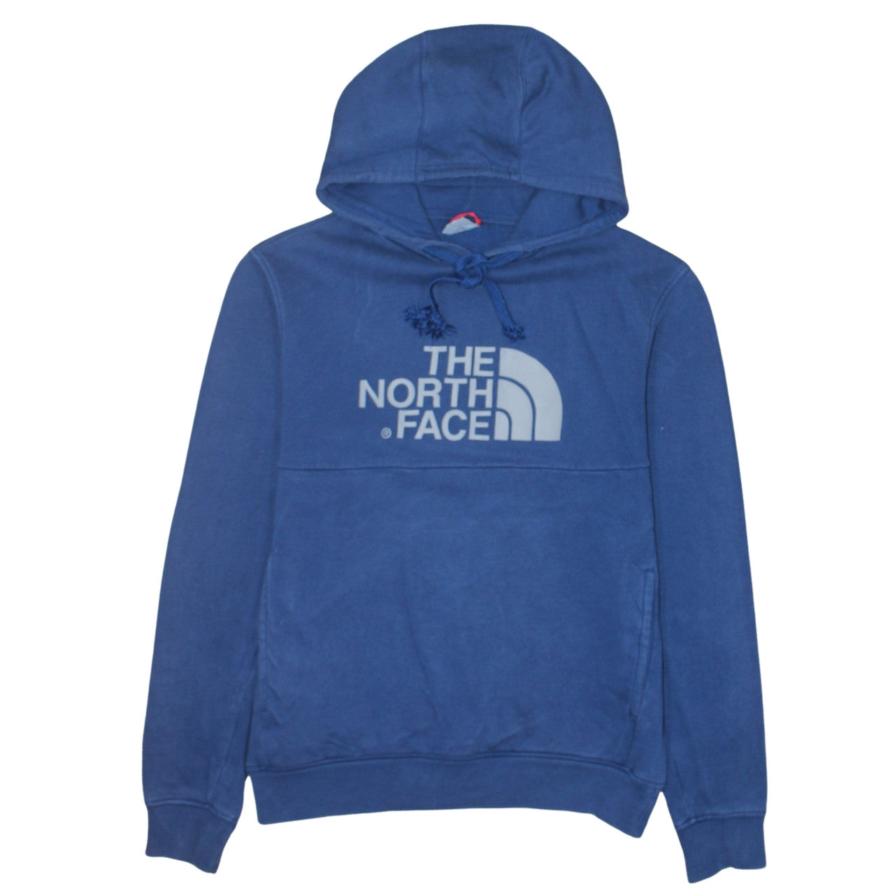 Mens UK Size S The North Face Blue Pullover Hoodie