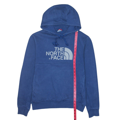 Mens UK Size S The North Face Blue Pullover Hoodie
