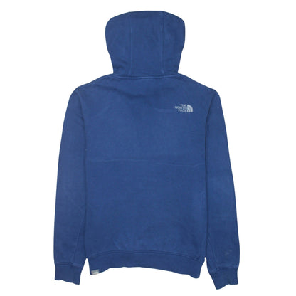 Mens UK Size S The North Face Blue Pullover Hoodie