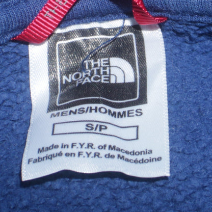 Mens UK Size S The North Face Blue Pullover Hoodie