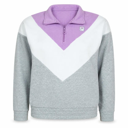 Womens UK Size S FILA Grey Pullover Sweatshirt