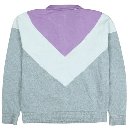 Womens UK Size S FILA Grey Pullover Sweatshirt