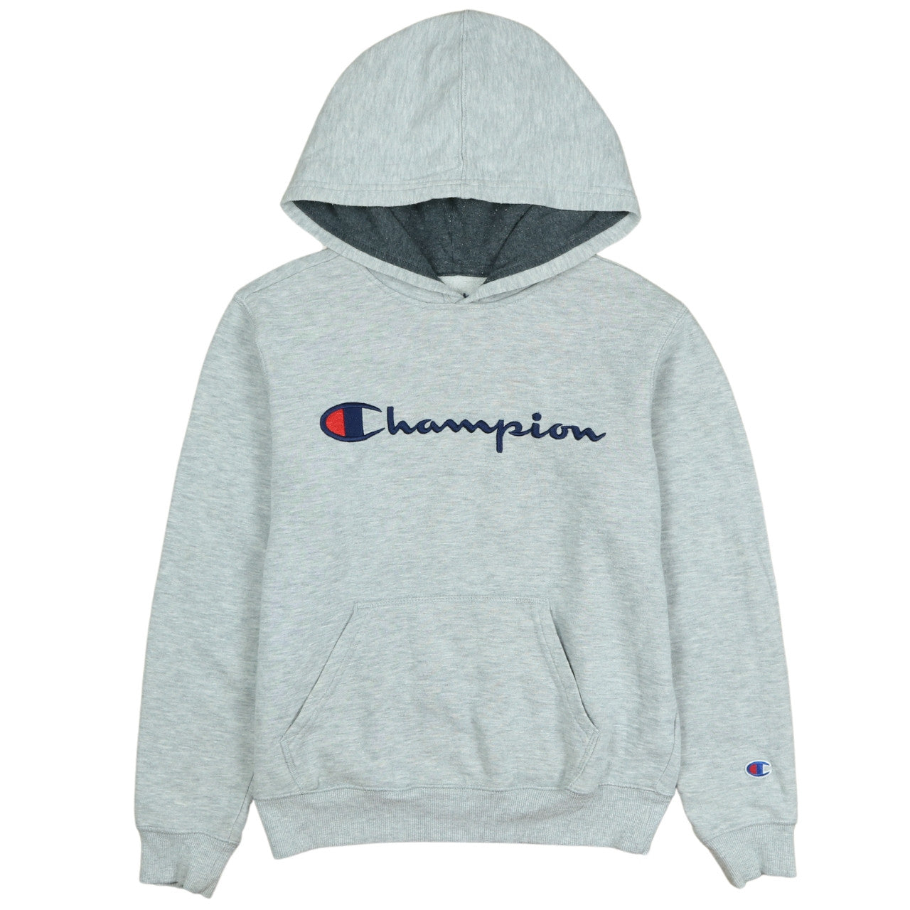Boys UK Size M Champion Grey Pullover Hoodie