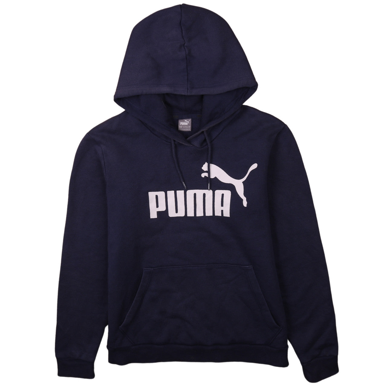 Womens UK Size 16 PUMA Blue Pullover Hoodie