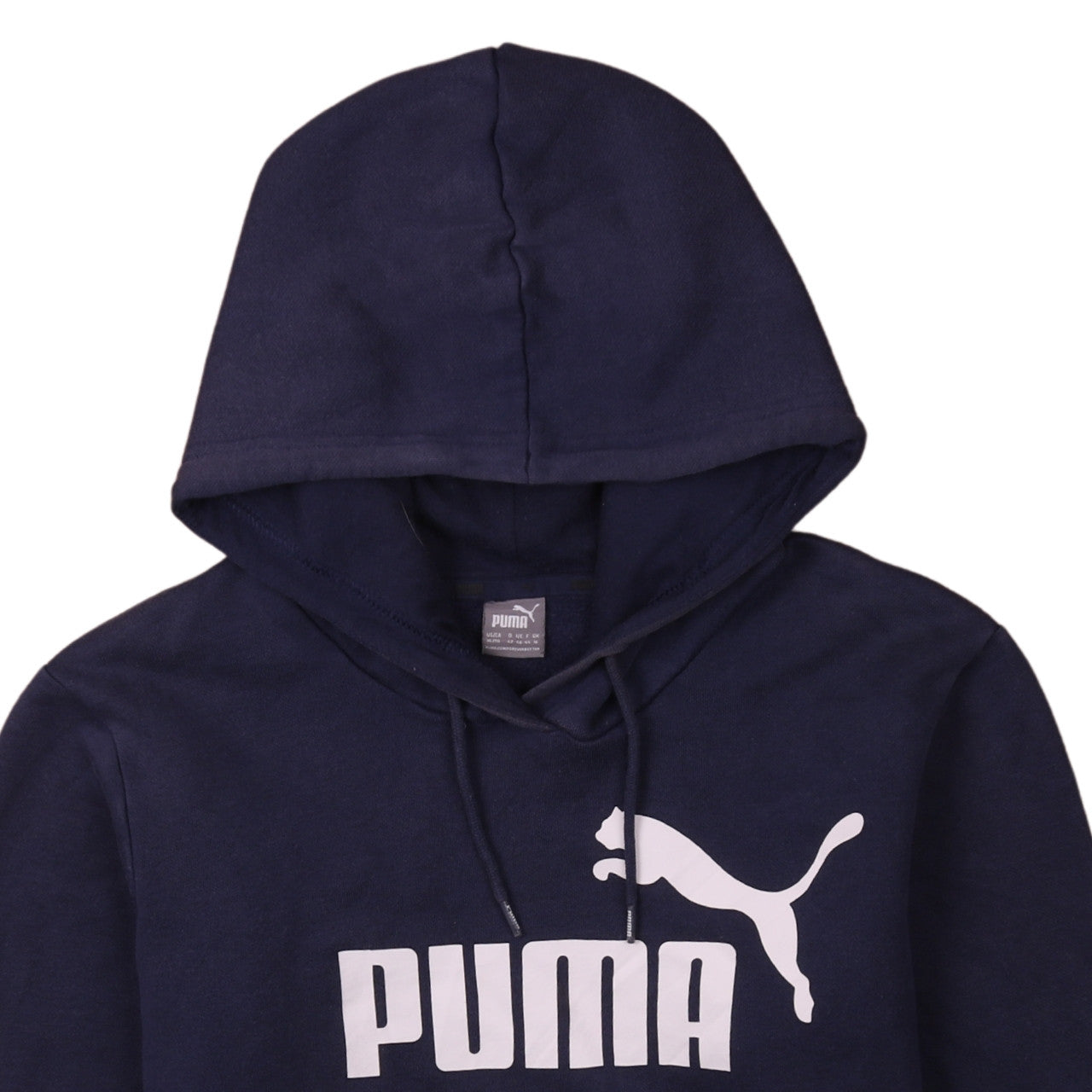 Womens UK Size 16 PUMA Blue Pullover Hoodie