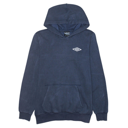 Boys UK Size 13 Years Umbro Blue Pullover Hoodie