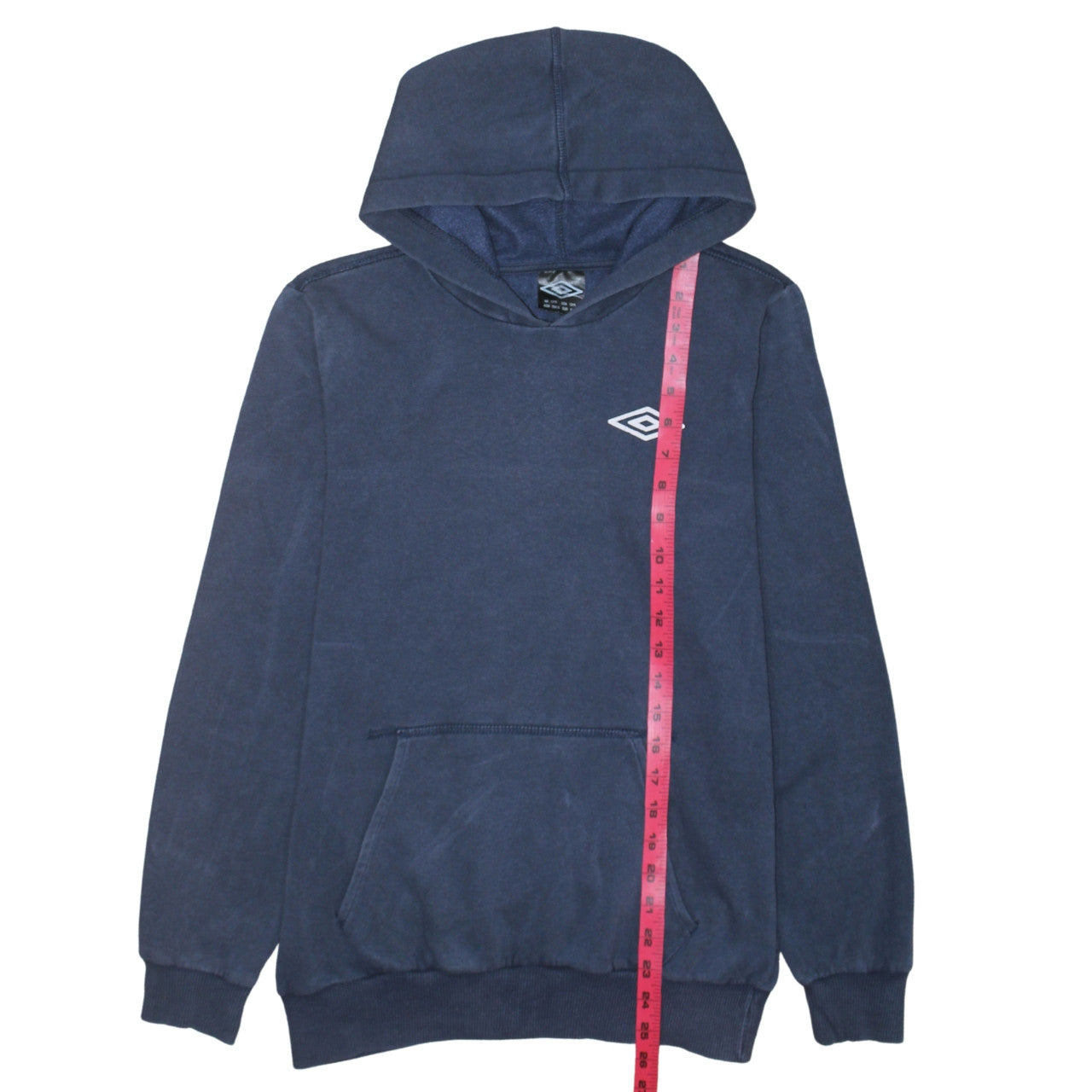 Boys UK Size 13 Years Umbro Blue Pullover Hoodie