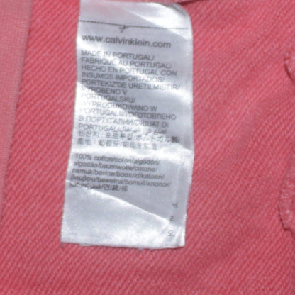 Womens UK Size M Calvin Klein Pink Pullover Sweatshirt