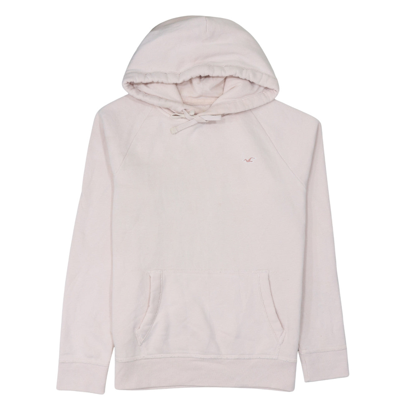 Mens UK Size L Hollister Beige Pullover Hoodie