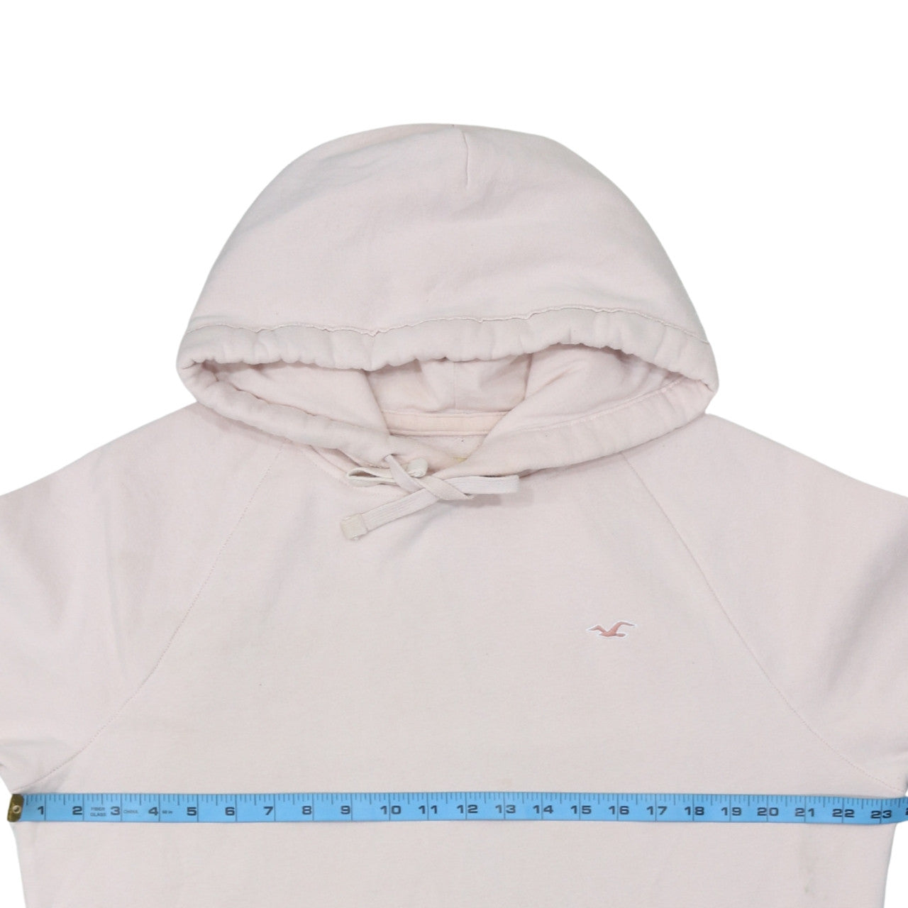 Mens UK Size L Hollister Beige Pullover Hoodie
