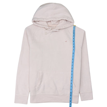 Mens UK Size L Hollister Beige Pullover Hoodie