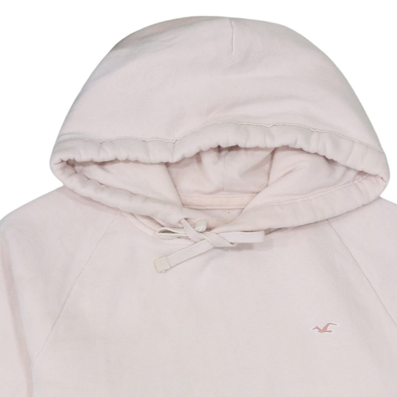 Mens UK Size L Hollister Beige Pullover Hoodie