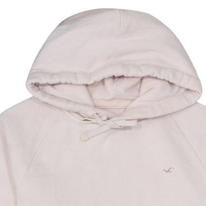 Mens UK Size L Hollister Beige Pullover Hoodie