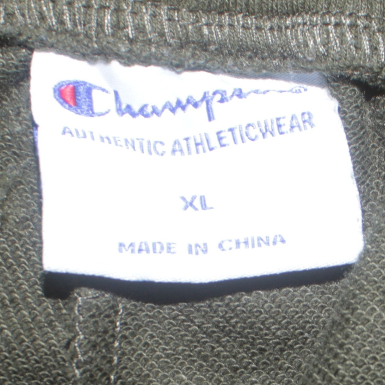 Mens UK Size XL Champion Green Pullover