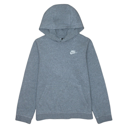 Boys UK Size L Nike Grey Pullover Hoodie