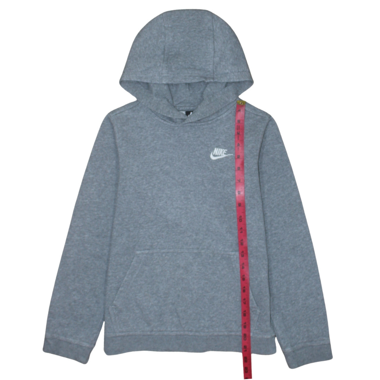 Boys UK Size L Nike Grey Pullover Hoodie