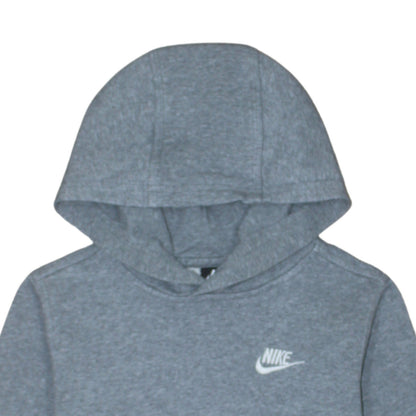 Boys UK Size L Nike Grey Pullover Hoodie