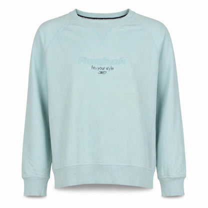 Womens UK Size XL Reebok Blue Pullover Sweatshirt
