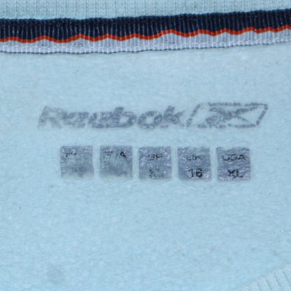 Womens UK Size XL Reebok Blue Pullover Sweatshirt