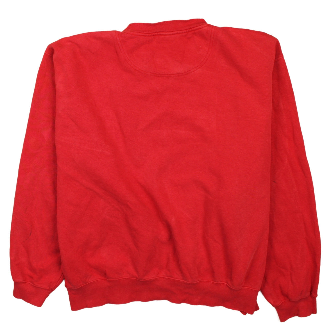 Mens UK Size L Nike Red Pullover Sweatshirt