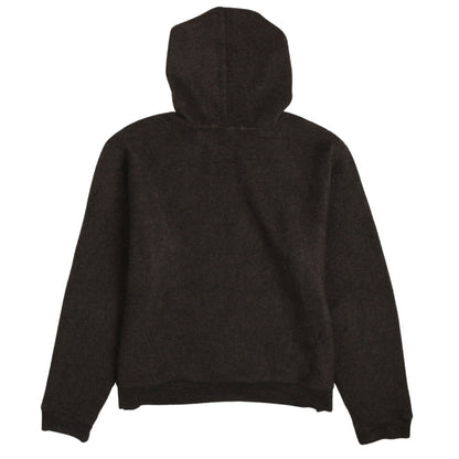 Gap Women's Black L Pullover Hoodie with Logo and Kangaroo Pocket