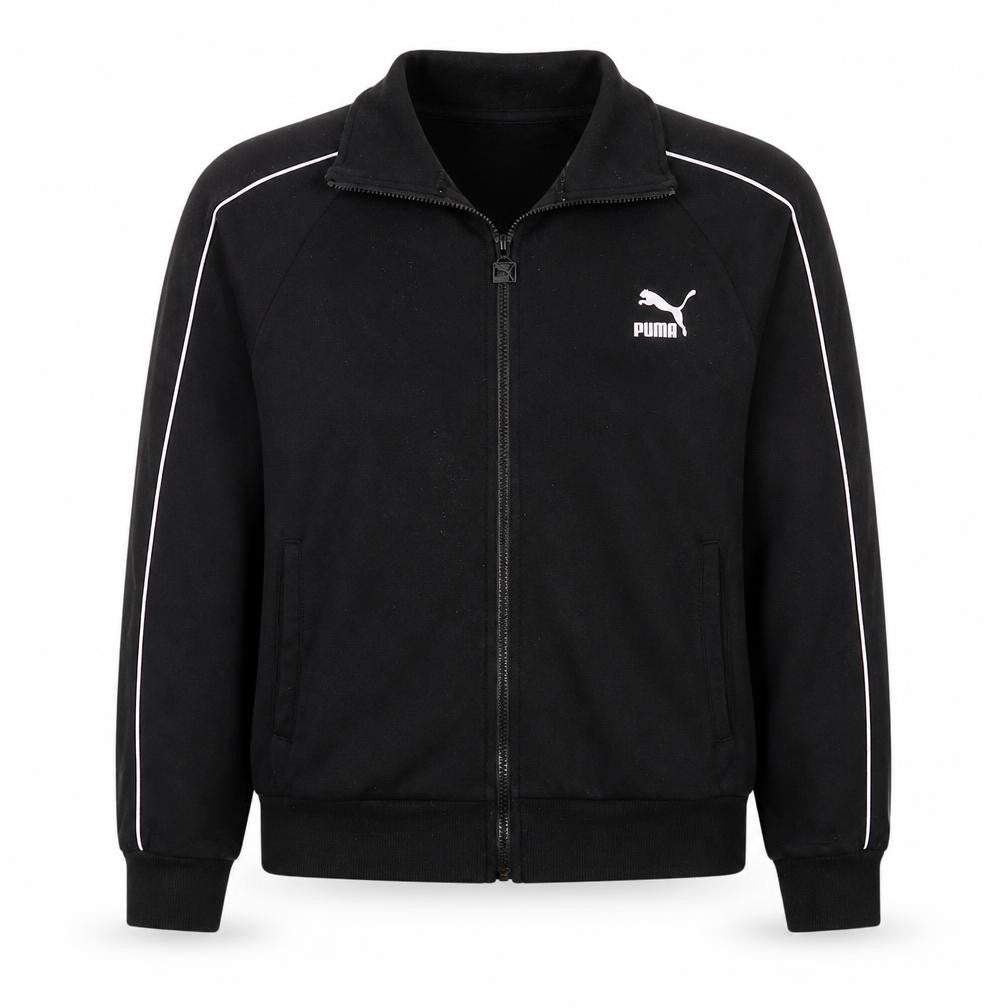 Womens UK Size XL PUMA Black Full Zip Sweatshirt