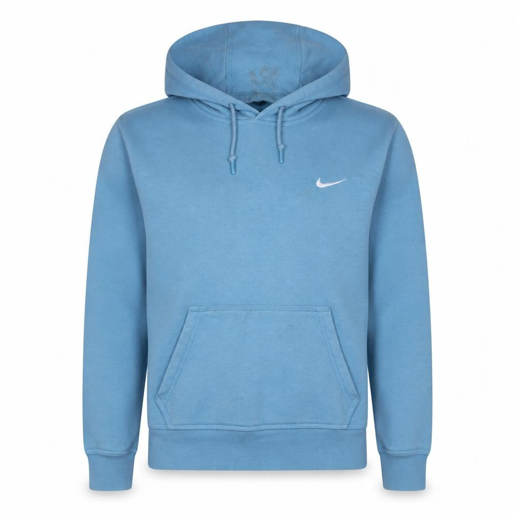 Mens UK Size M Nike Blue Pullover Hoodie