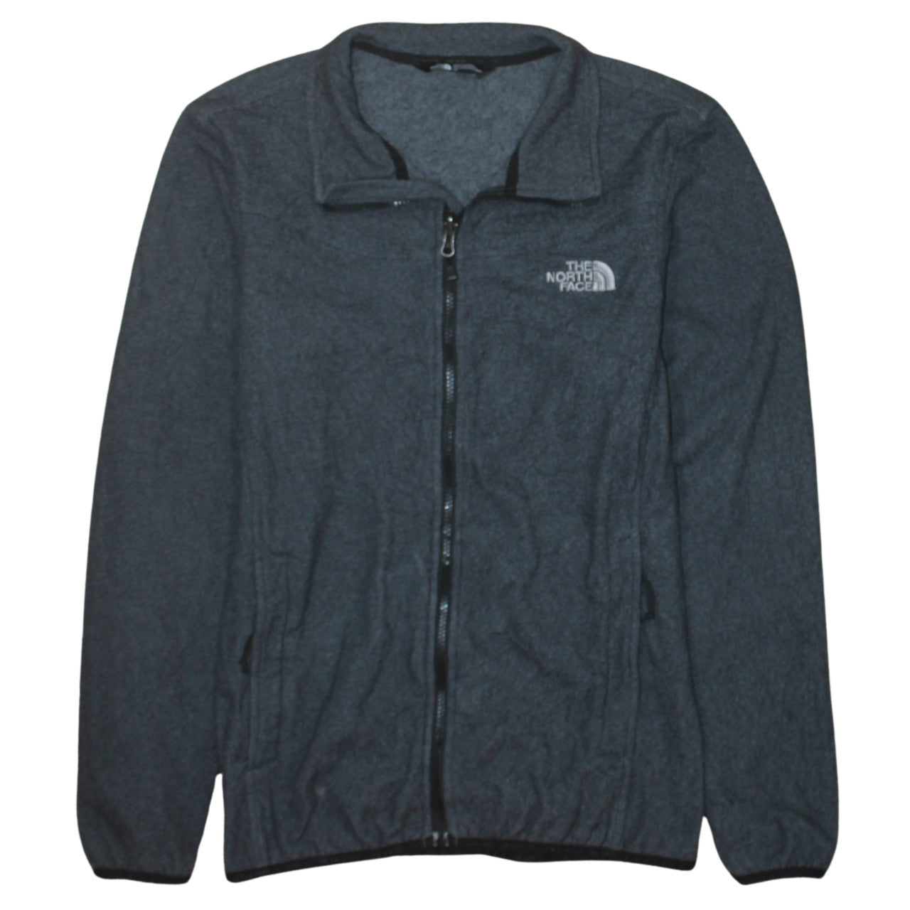 Mens UK Size S The North Face Grey Full Zip Sweatshirt