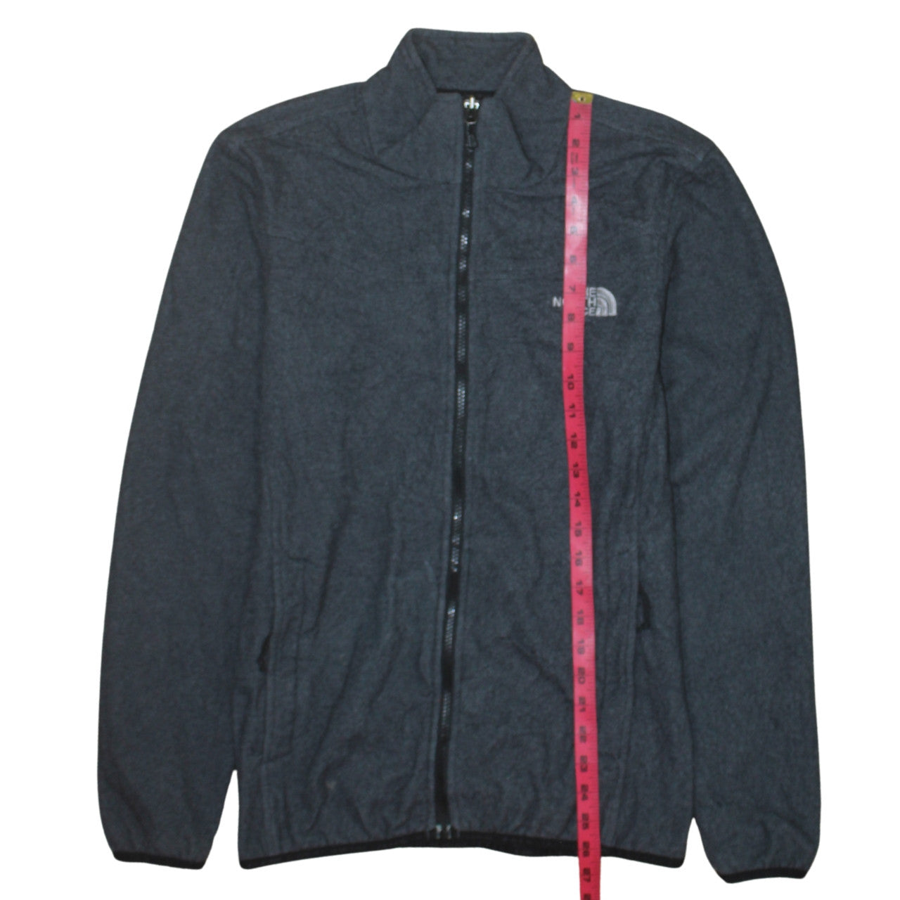 Mens UK Size S The North Face Grey Full Zip Sweatshirt