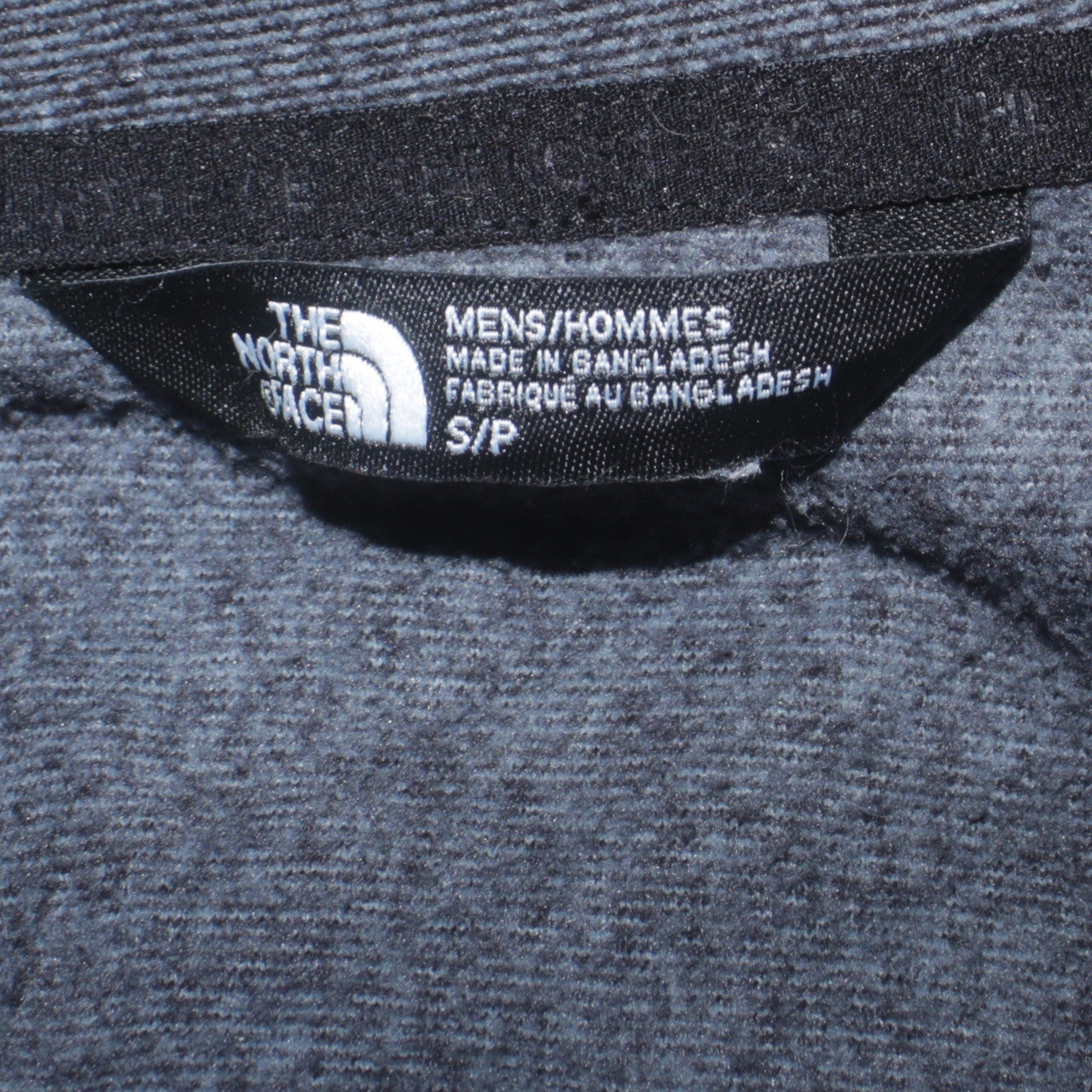 Mens UK Size S The North Face Grey Full Zip Sweatshirt