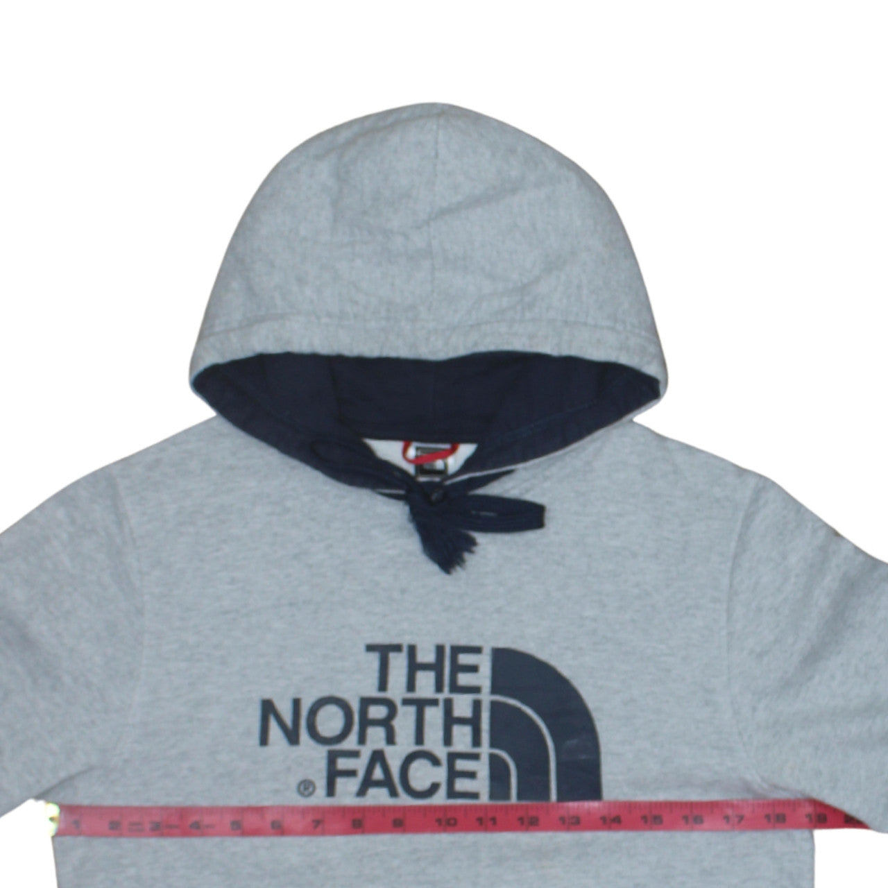 Mens UK Size XS The North Face Grey Pullover Hoodie