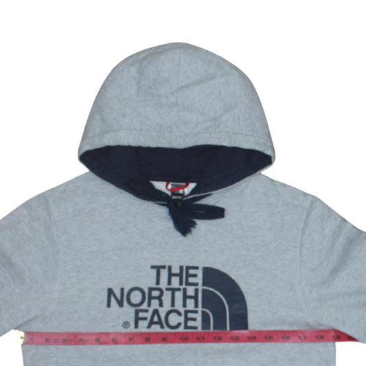 Mens UK Size XS The North Face Grey Pullover Hoodie