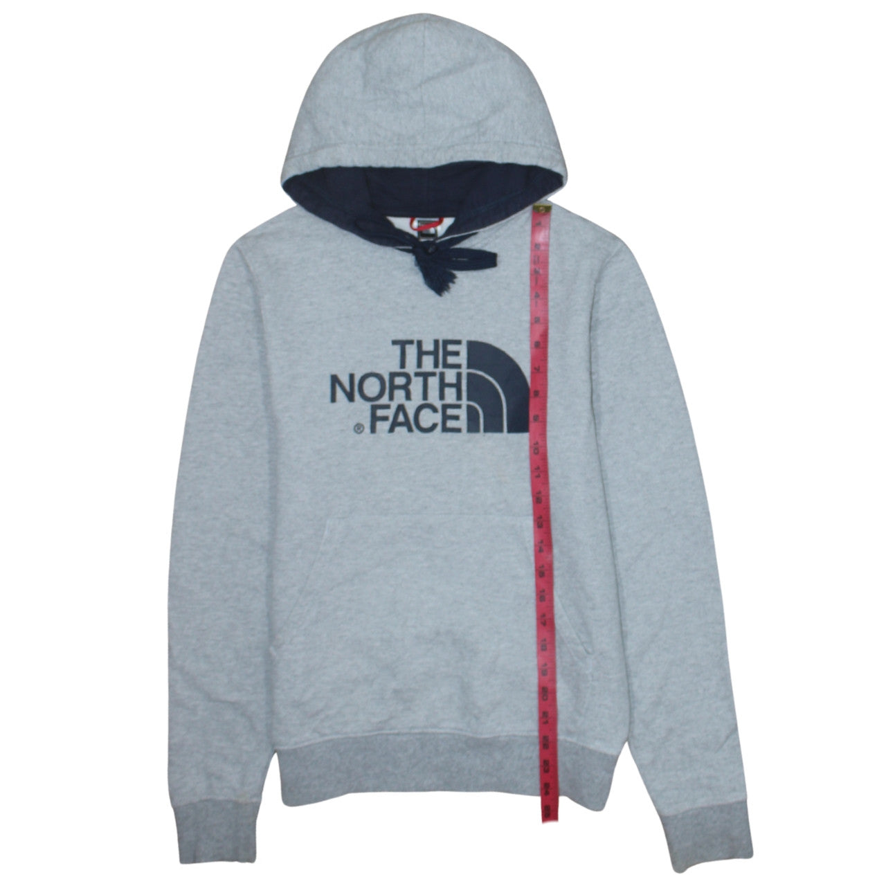 Mens UK Size XS The North Face Grey Pullover Hoodie