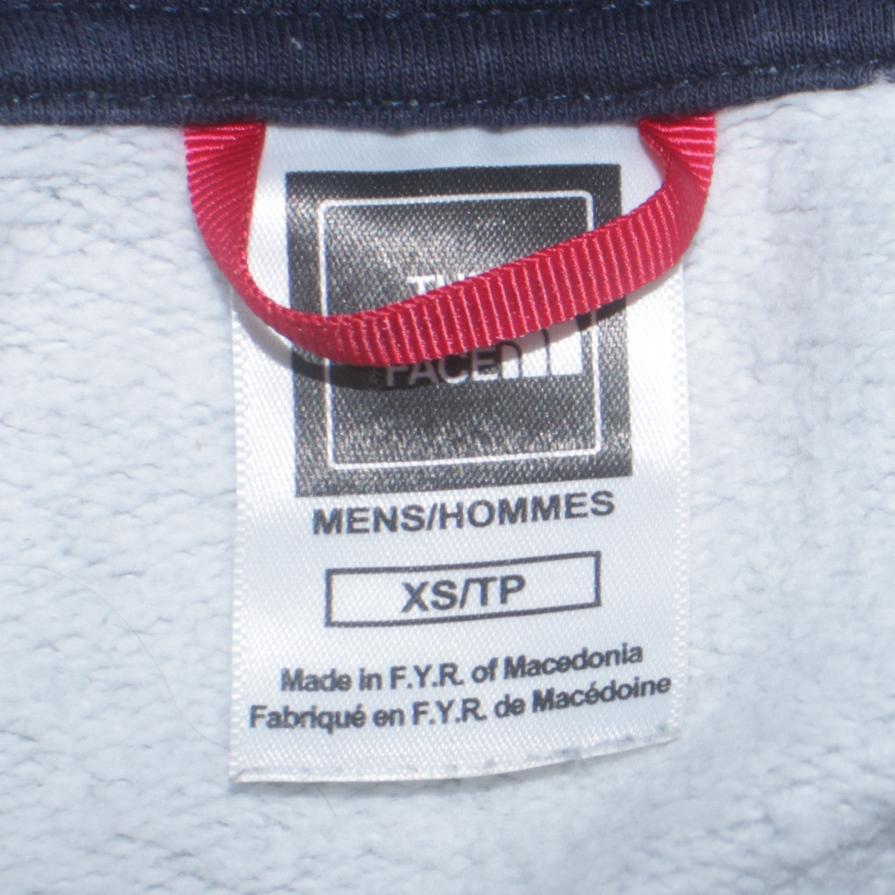 Mens UK Size XS The North Face Grey Pullover Hoodie